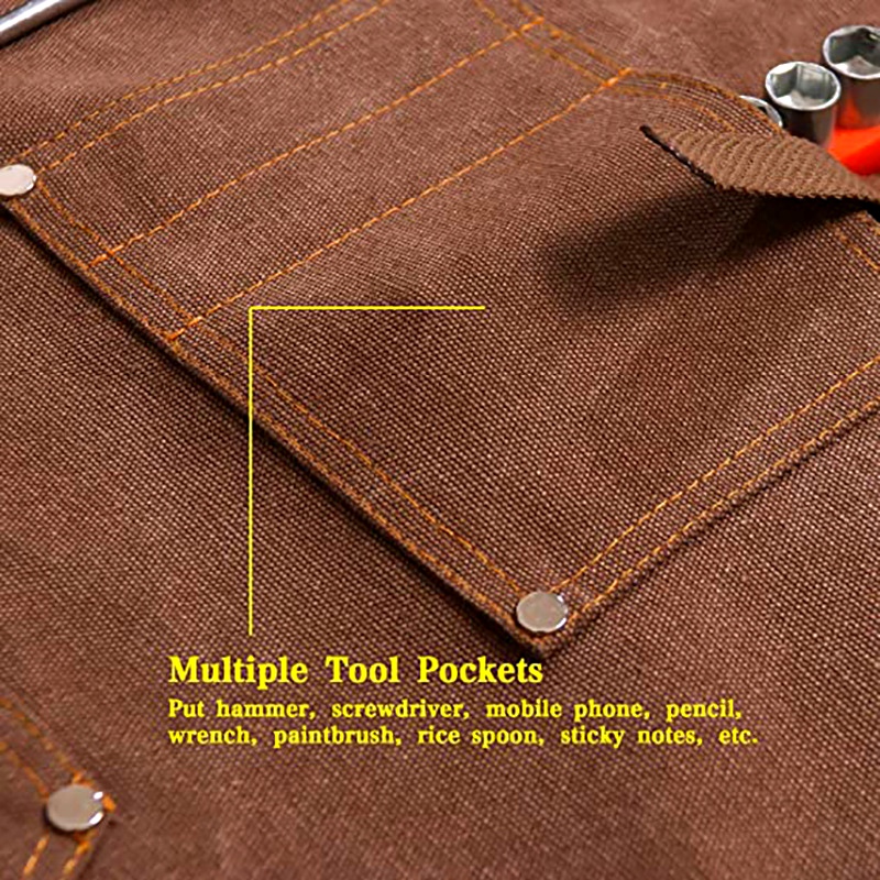 Heavy Duty Canvas Apron Custom - огляд і ціна Workshop Tools Logo