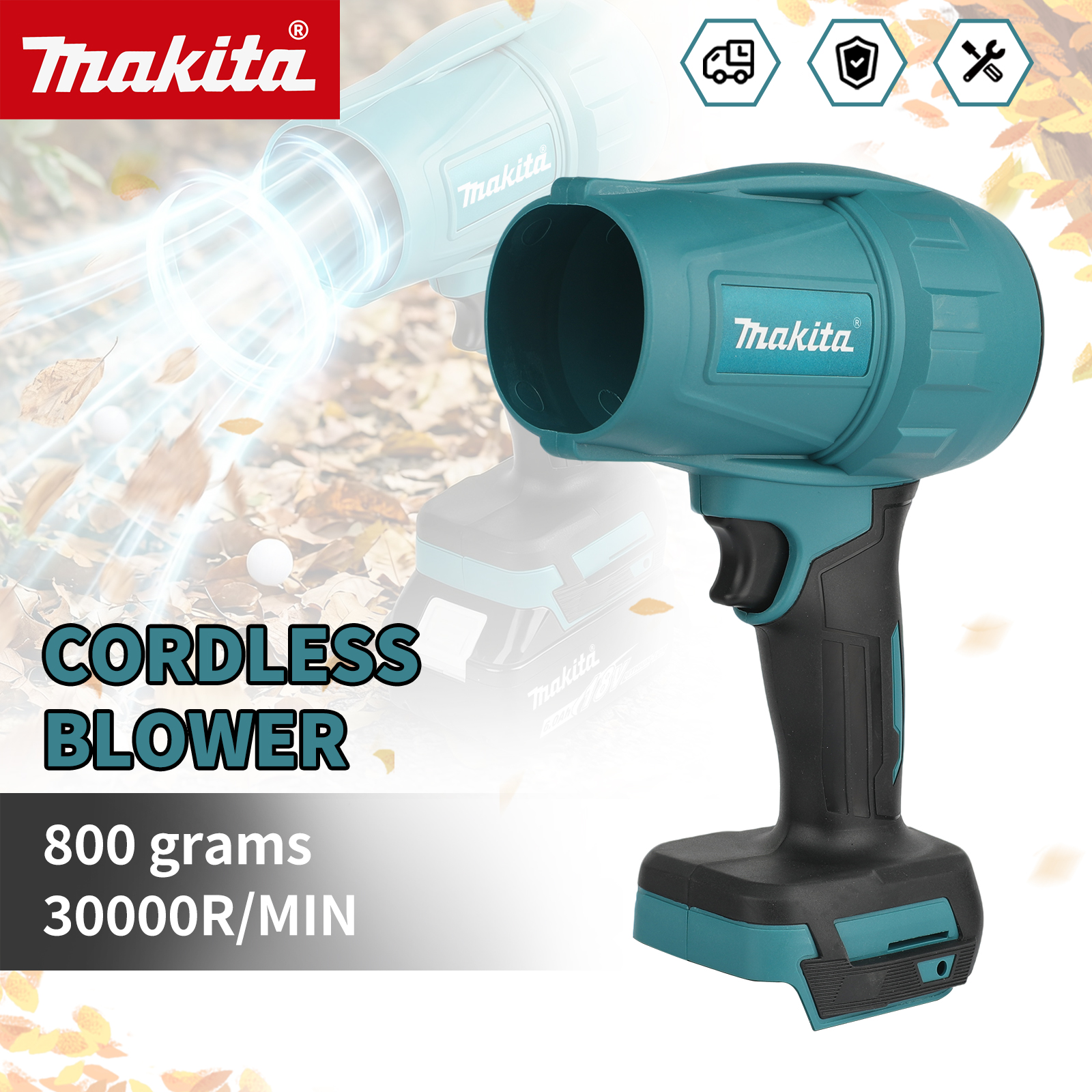 Makita 18V Turbo Blower 30000R - огляд і ціна Power Tools In Workshop