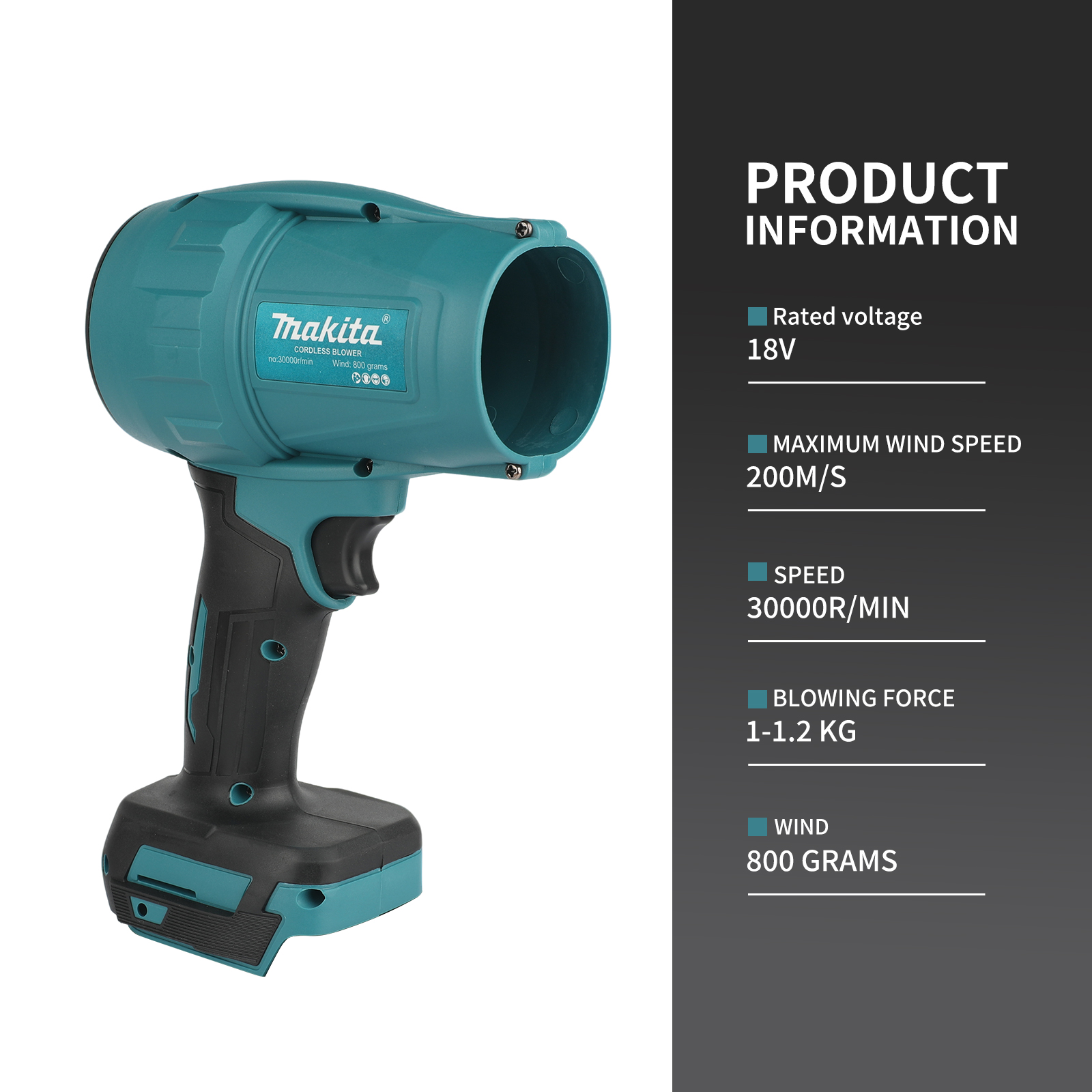 Makita 18V Turbo Blower 30000R - огляд і ціна Power Tools In Workshop