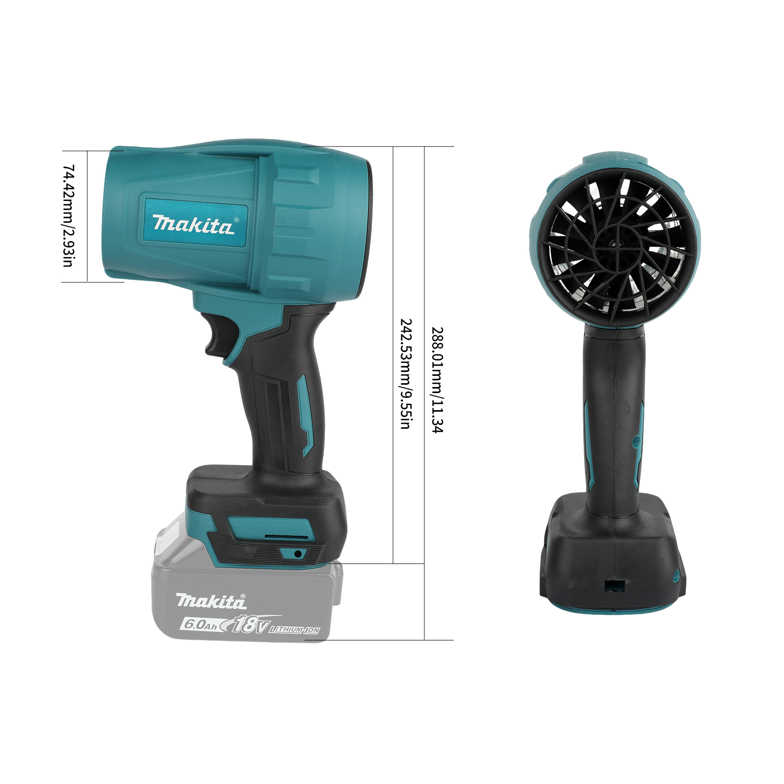 Makita 18V Turbo Blower 30000R - огляд і ціна Power Tools In Workshop
