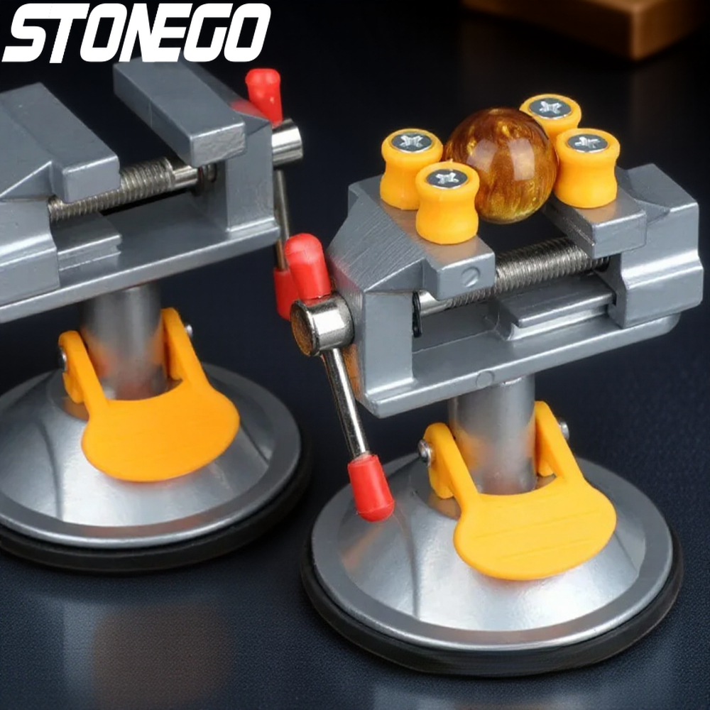 STONEGO Small Bench Vise Multi - огляд і ціна Drill Press Bench
