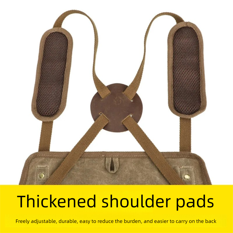 Heavy-Duty Thick Canvas Apron  - огляд і ціна Workshop Tools Logo