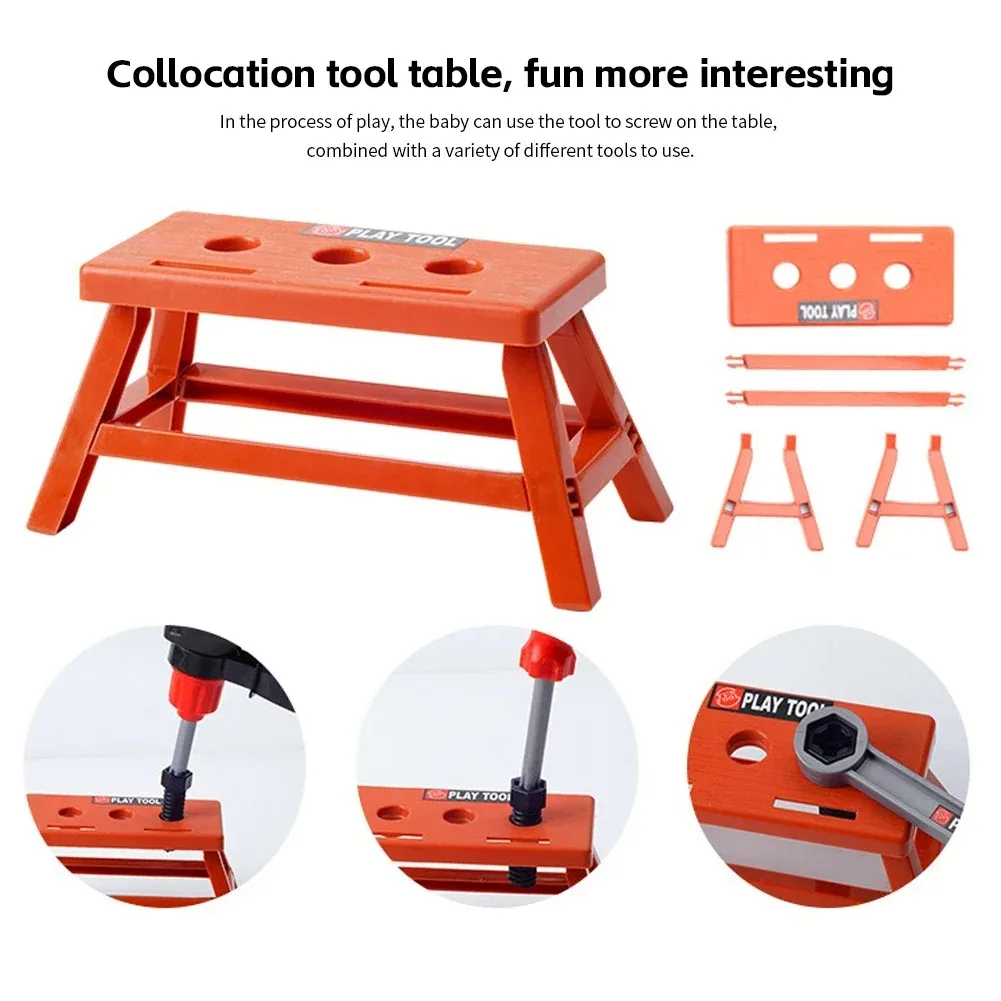 Pretend Tools Kit Toys 38/41 P - огляд і ціна Tools Workshop For Kids