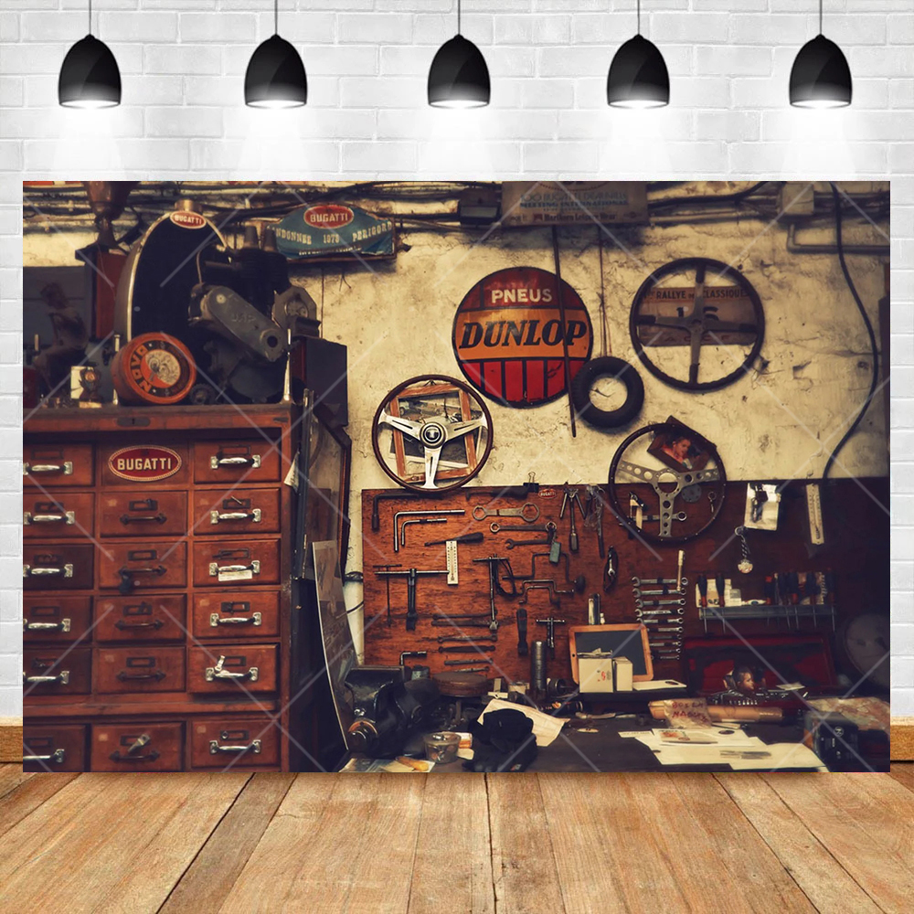 Retro Motorcycle Car Repairs G - огляд і ціна Tools Workshop For Kids