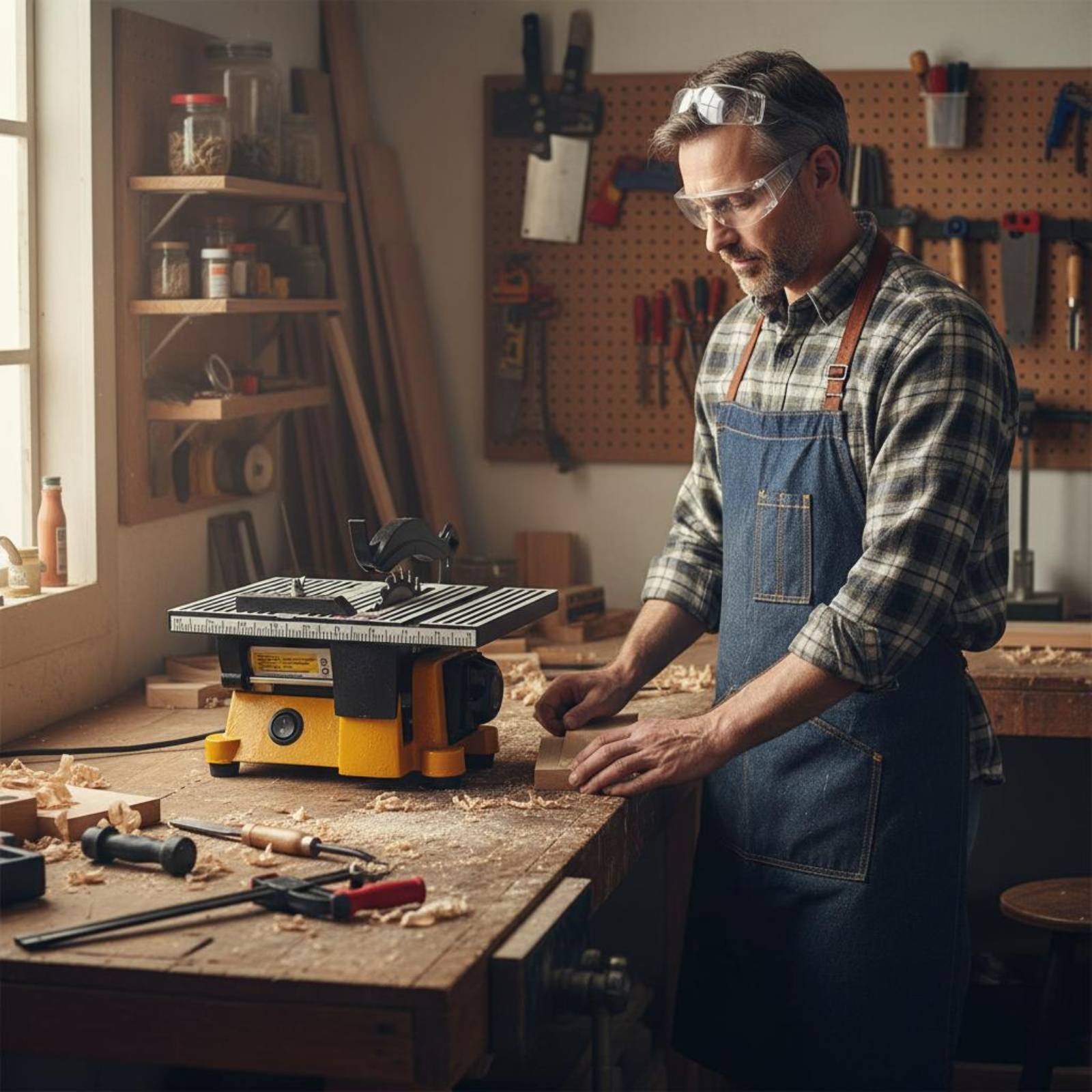 Mini Table Saw Portable Miniat - огляд і ціна Power Tools For Workshop