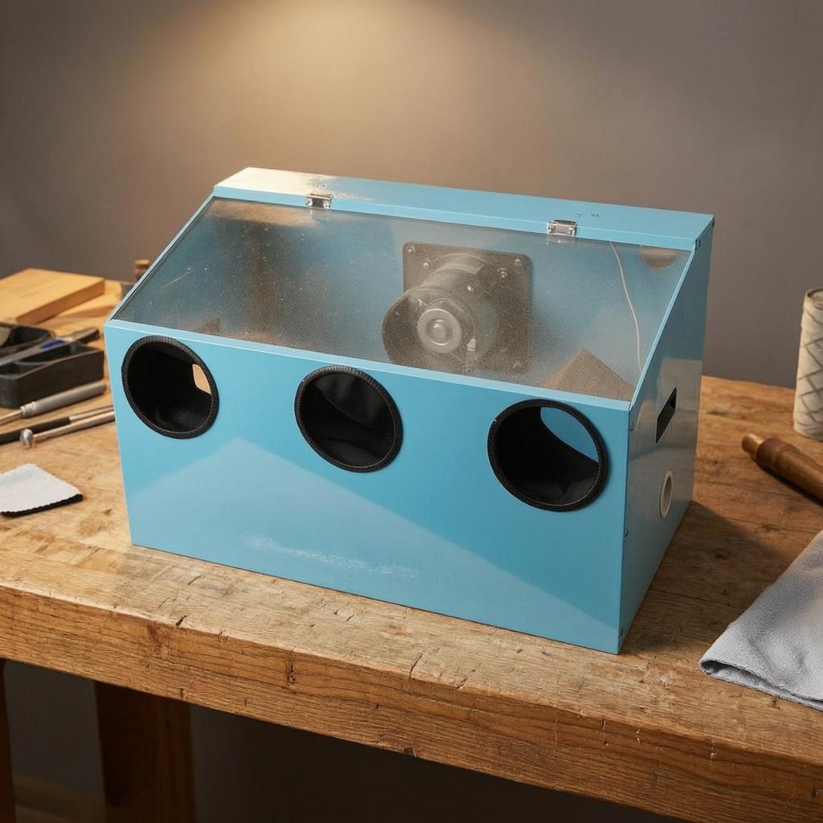 Fully Enclosed Dust Box Transp - огляд і ціна Tools Workshop