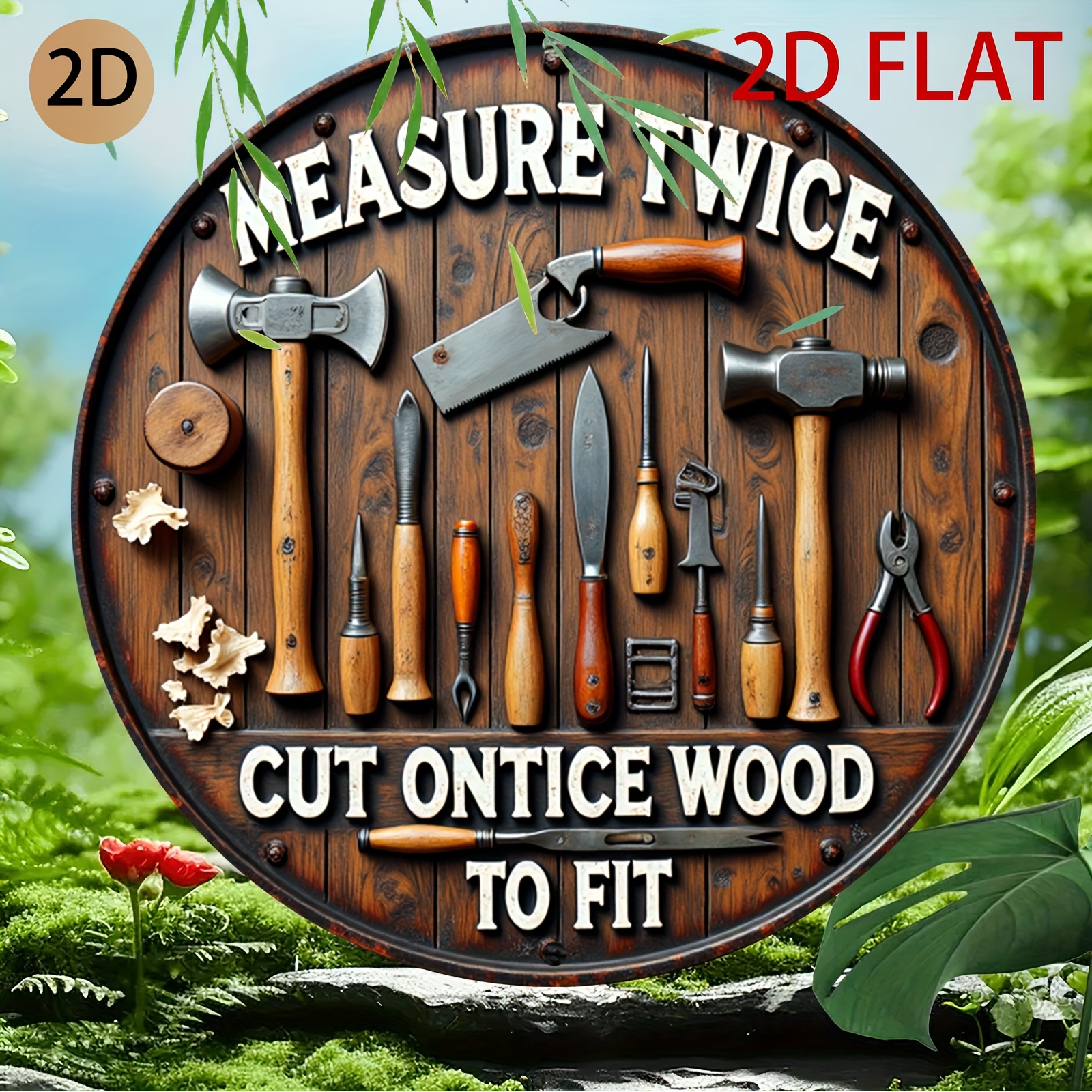 2D planar circular wooden tool - огляд і ціна Workshop Tools Logo