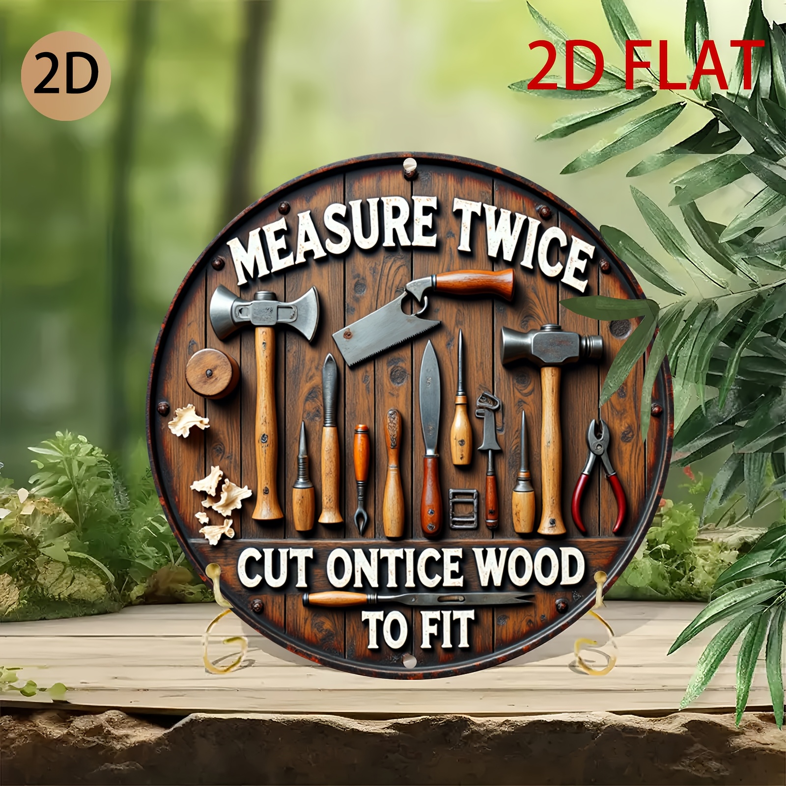 2D planar circular wooden tool - огляд і ціна Workshop Tools Logo