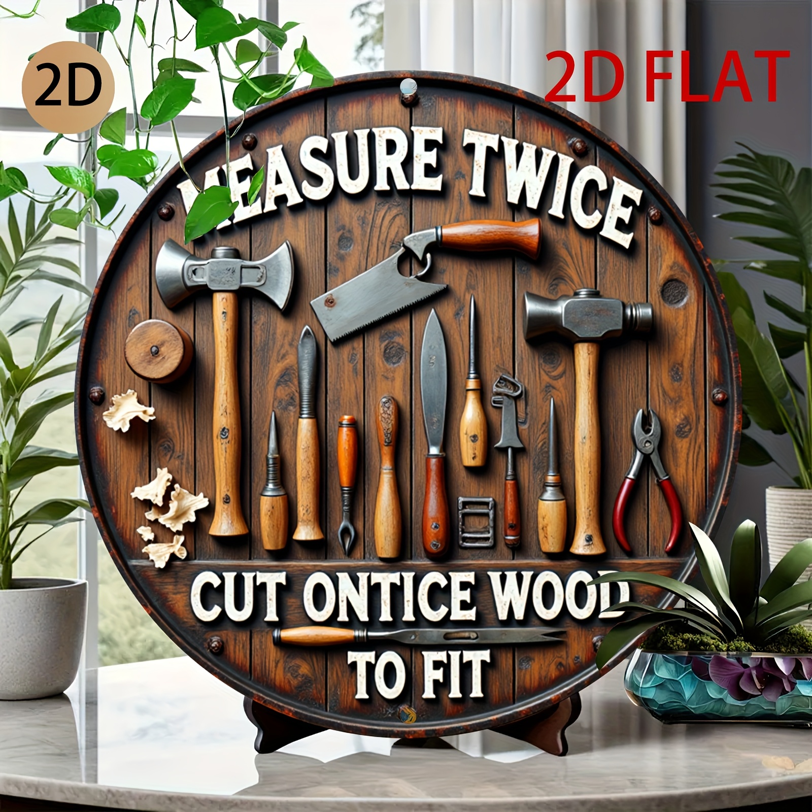 2D planar circular wooden tool - огляд і ціна Workshop Tools Logo