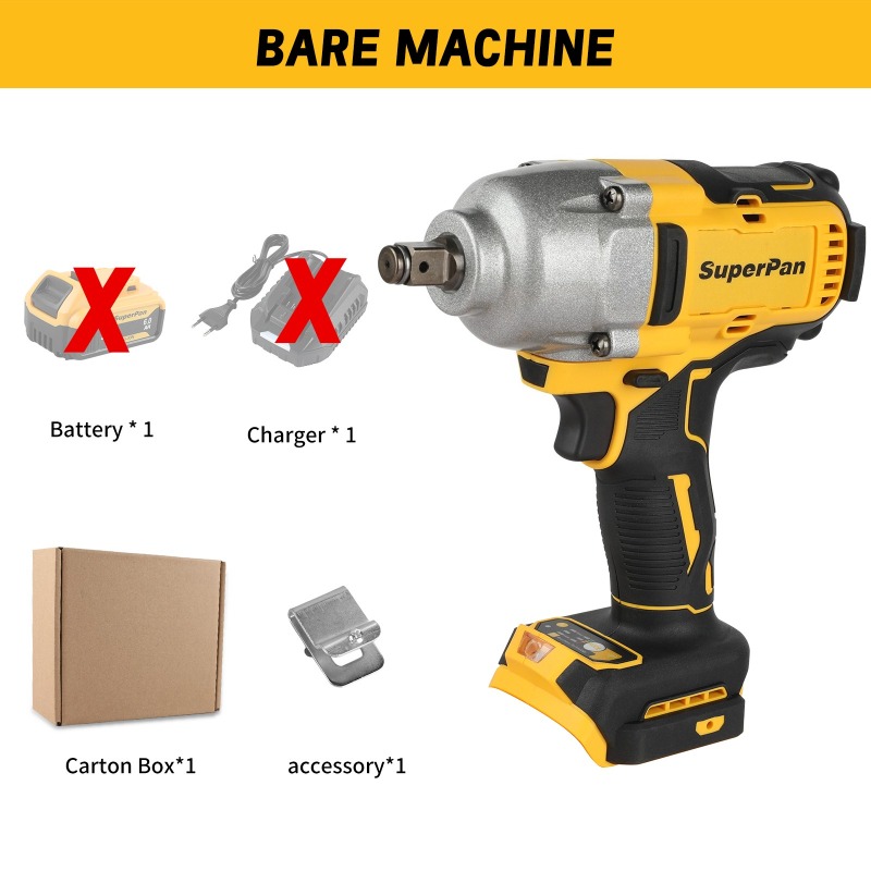 High Torque Cordless Impact Wr - огляд і ціна Workshop Use Tools